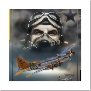 B17 Flying Fortress Posters and Art